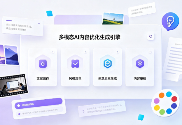 奇台县AI智能内容优化创新 多模态生成技术丰富数字内容创作生态